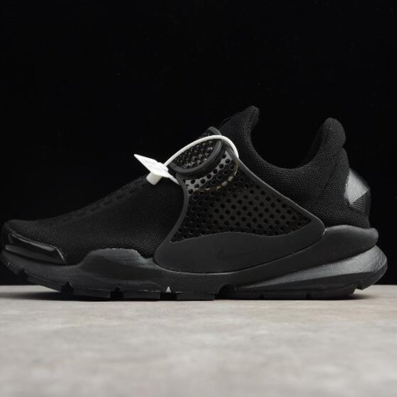 Nike Sock Dart Running Shoes Triple Black NEW - Picture 6 of 6